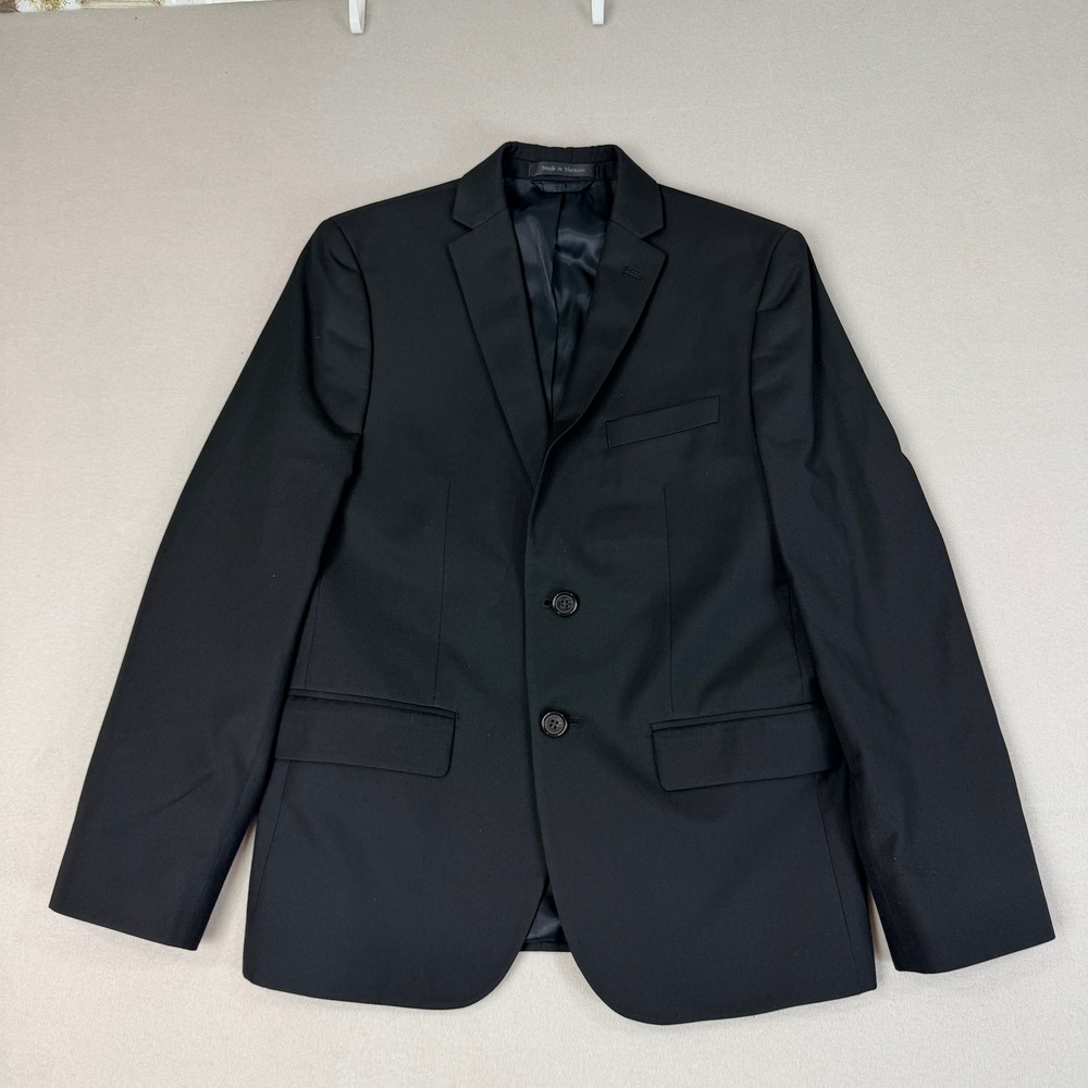 Lauren Ralph Lauren Boys 16R Black Two Button Blazer Sport Coat Jacket